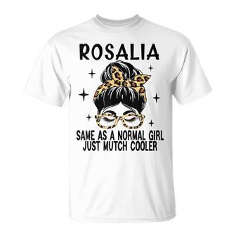 Rosalia Disfraz Lindo Definición Nombre Personalizado Rosalia Camiseta unisex - Regaloses
