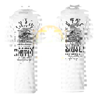 Still Running Smoothly Est 2004 21st Birthday Biker T-Shirt | Mazezy