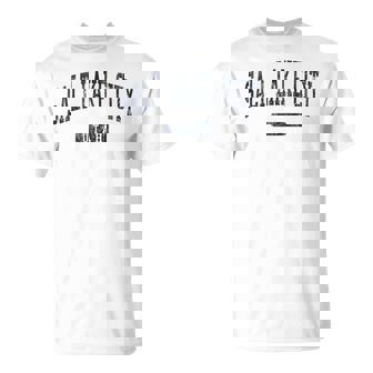 Salt Lake City UT J05 Vintage Athletic Blue Tank Top T-Shirt | Mazezy