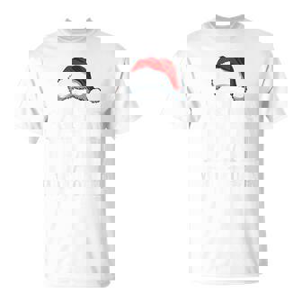 Santa's Head Woodworker Adult Christmas Naughty Humor T-Shirt | Mazezy