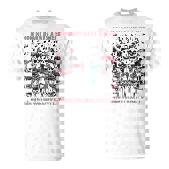 Six Seven 6 7 Meme For Music Teacher Christmas Holiday T-Shirt | Mazezy