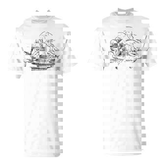 Sleeping Lady Of Malta Fertility Goddess Prehistory Tank Top T-Shirt | Mazezy