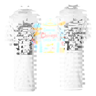 Someone In Chicago Loves Me IL Skyline Traveling Lover Baby T-Shirt | Mazezy