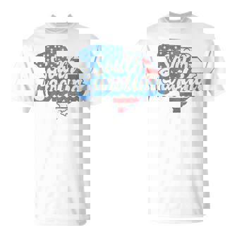 South Carolina American Flag State Pride T-Shirt | Mazezy