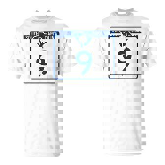 South Carolina Highway 9 Sign SC-9 State HWY T-Shirt | Mazezy