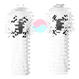 South Korea Korean National Flageoul Tシャツ - Kawaiitshirt