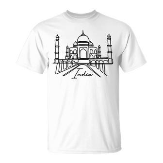 Souvenir Indien Taj Mahal T-Shirt - Cadeauxyz