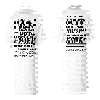 Soy Una Camisa De Ingeniero Industrial Regalo De Ingeniero Industrial Camiseta unisex - Regaloses