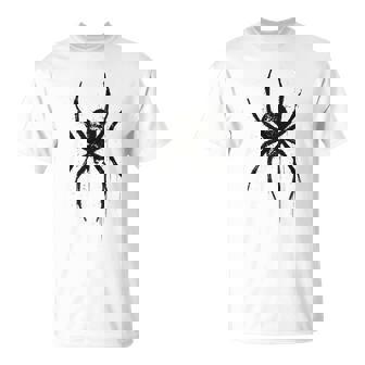 Spider Ink Art Grunge Aesthetic Gothic Insect Portrait T-Shirt | Mazezy