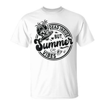 Squelette Drôle Deacances En Famille Dead Inside Butummeribes T-Shirt - Cadeauxyz