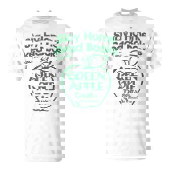 Stay Home Read Books Green Apple Books Francisco Saying T-Shirt | Mazezy