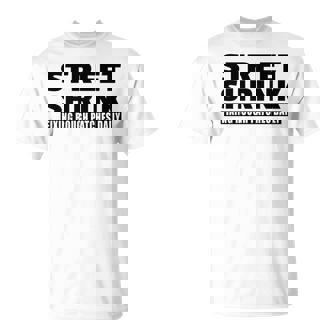 Street Shrink Road Pavement Repair Worker T-Shirt | Mazezy