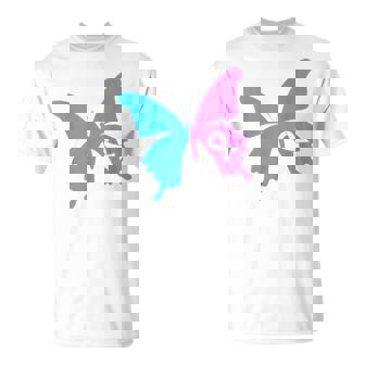 Suicide Survivor Ribbon Awareness Prevention Month Butterfly T-Shirt | Mazezy