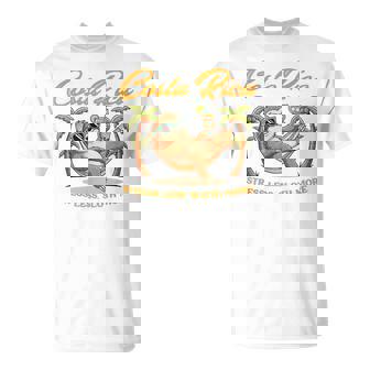 Summer Vibes Beach Vacay Costa Rica A Stress Less Sloth More T-Shirt | Mazezy