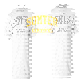 Sumter High School HS Sumter SC Vintage Sports T-Shirt | Mazezy