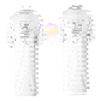 Sun's Out Guns Out Vaporwave Premium T-Shirt | Mazezy