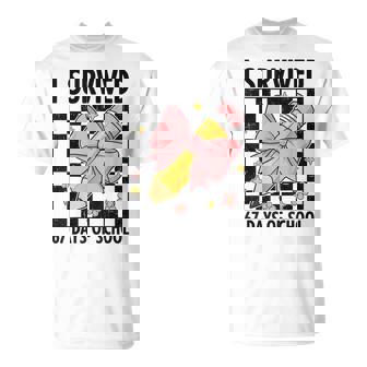 I Survived 67 Days Of School Six Seven Meme For Women T-Shirt - Monsterry