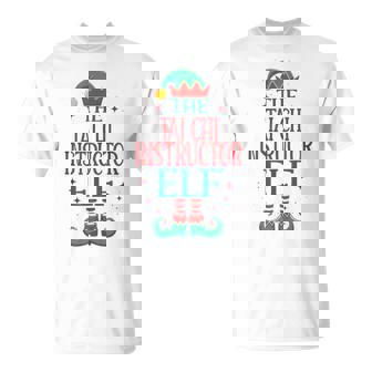 Tai Chi Instructor Elf Christmas Medical Staff Tank Top T-Shirt | Mazezy