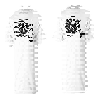 Tarpon Smoking Pipe Fishing Fishing Fisher Rebellious Fish Premium T-Shirt | Mazezy