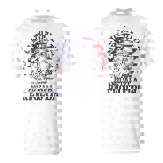 Tea Party Historian US Flag American History Boston T-Shirt | Mazezy