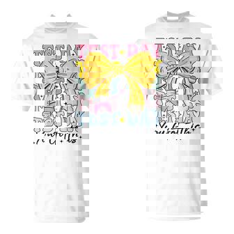 Test Day You Got This Coquette Bow Teacher Testing Day Girls T-Shirt | Seseable CA