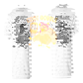 Thanksgiving Nurse Code Gobble Turkey Rn Cna Nurse T-Shirt | Mazezy