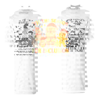 Tis The Season For Inclusion Therapist OT PT SLP Christmas T-Shirt | Mazezy