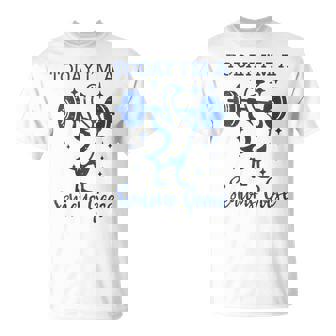 Today Im Serious Goose Barbell Gym Workout Men Women Kids T-Shirt | Mazezy