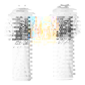 Toronto Canada Traveling Trip Brushstroke Souvenir Vacation Tank Top T-Shirt | Mazezy