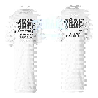 Torrance California Ca ビンテージ アスレチック スポーツデザイン Tシャツ - Kawaiitshirt