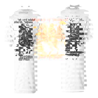 Tough As A Tumbleweed Sweet As Sugar Retro Santa Western T-Shirt - Thegiftio