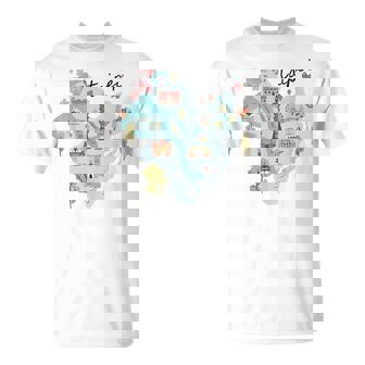 Travel Around Asia 台湾 台北地図 バケーション お土産 Tシャツ - Kawaiitshirt