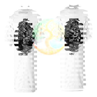 Tree Of Life Yin Yang T-Shirt - Thegiftio