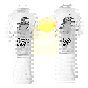 Trendy Taco Tuesday Pocket Food Humour Tシャツ - Kawaiitshirt