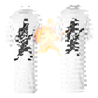 Turkey Rock Guitar Thanksgiving Dinner Men Women Kids T-Shirt | Mazezy