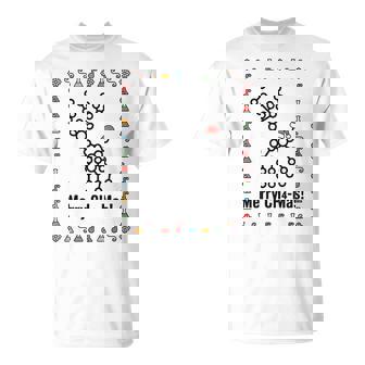 Ugly Sweater Science Christmas Chemistry Teacher Merry Ch4 T-Shirt | Mazezy