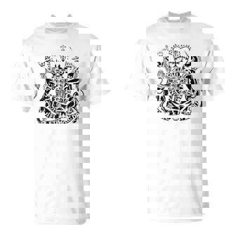 UK United Kingdom Coat Of ARMS Symbol T-Shirt | Mazezy