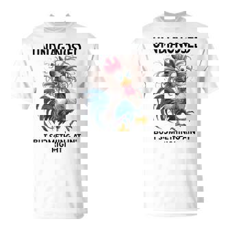 Undiagnosed But Something Ain't Right Chicken Coworker T-Shirt | Seseable FR