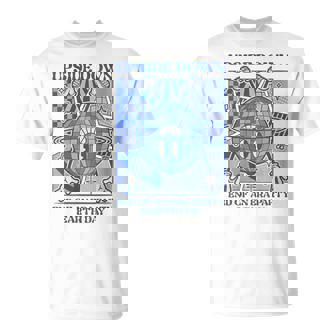 Upside Down End Of An Era Party Earth Day Retro Graphic T-Shirt - Monsterry