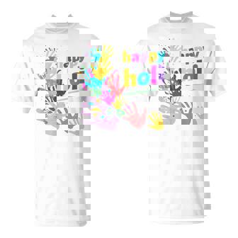 Vibrant Happy Holi Tシャツ - Kawaiitshirt