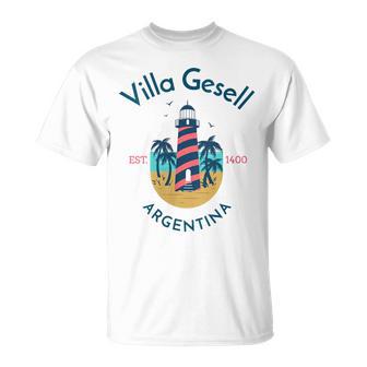 Villa Gesell In Buenos Aires Argentina T-Shirt | Mazezy