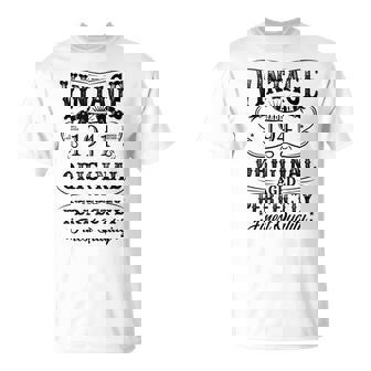 Vintage 1941 Legendario Desde 1941 Camiseta unisex - Regaloses