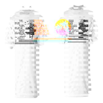 Vintage Del Boca Vista S Sunset Palm Trees T-Shirt - Thegiftio