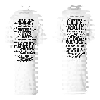 Vintage Distressed My Mother In Laws Favorite Child Humor T-Shirt - Monsterry