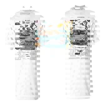 Vintage Sea Otter Monterey California 90's Aquarium Lover T-Shirt | Mazezy