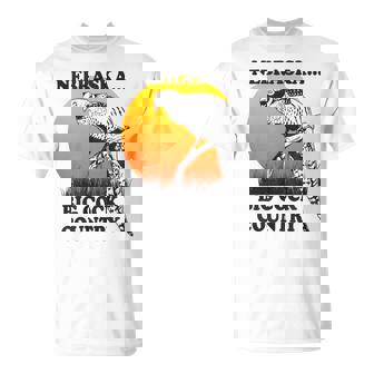 Vintage Style Nebraska Pheasant Travel Tourist Souvenir T-Shirt | Mazezy