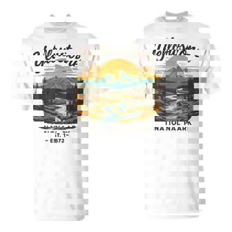 Vintage Yellowstone National Park Adventure T-Shirt | Mazezy