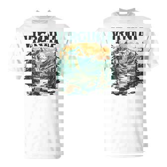 Virginia Manga Larga Camiseta unisex - Regaloses