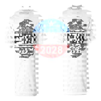 Vote Pedro For President 2028 Usa Vintage T-Shirt | Mazezy
