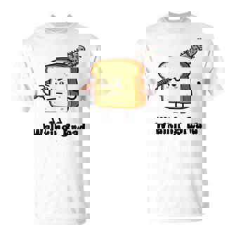 Walking Bread Pun T-Shirt | Mazezy
